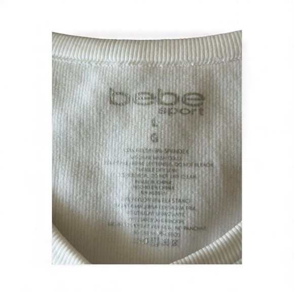 Bebe Sport Ribbed Tank - Picture 2 of 5